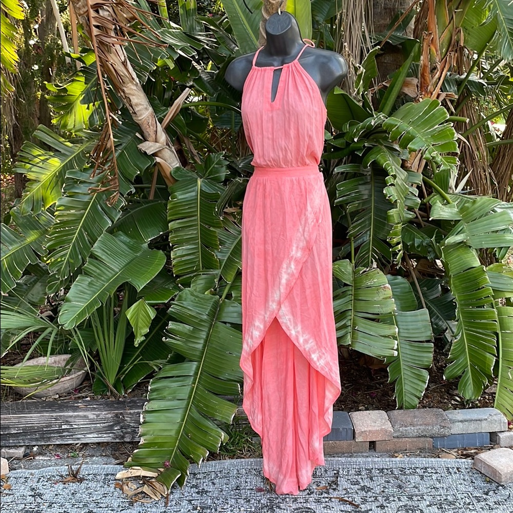 gypsy 05 tie dye or ombre Hilow maxi dress